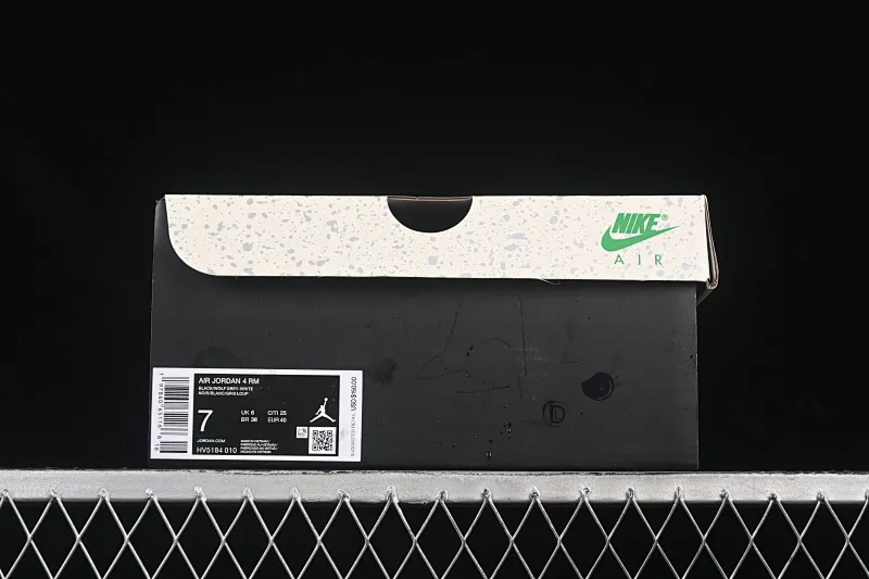 All categories Air Jordan Jordan series basketball shoes Air Jordan 4 Air Jordan 4 "Remastered" AJ4 Joe 4 remake black gray white HV5184-010